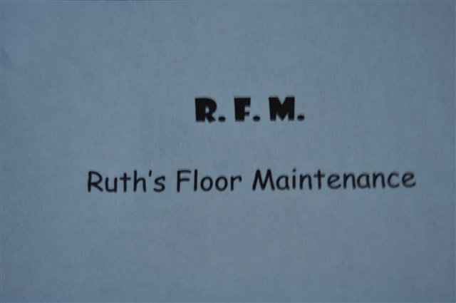 Ruth's Floor Maintenance